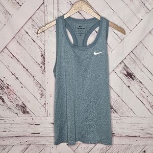 The Nike Tee Iced Blue Racerback Tank Top